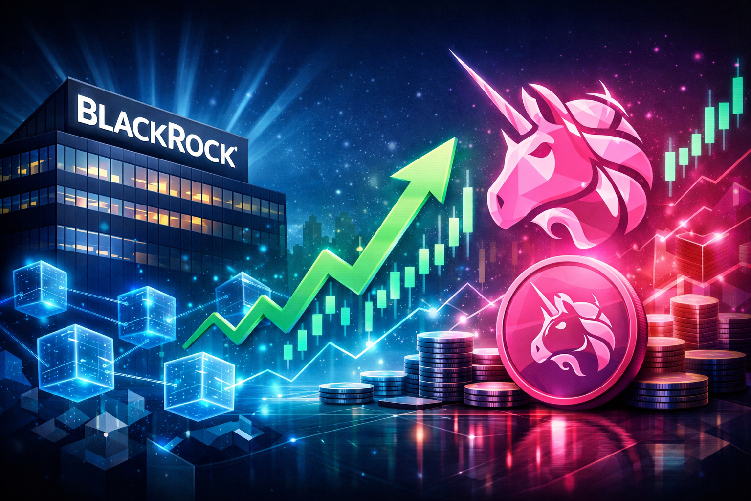 BlackRock + Uniswap: началото на нова финансова инфраструктура?!
