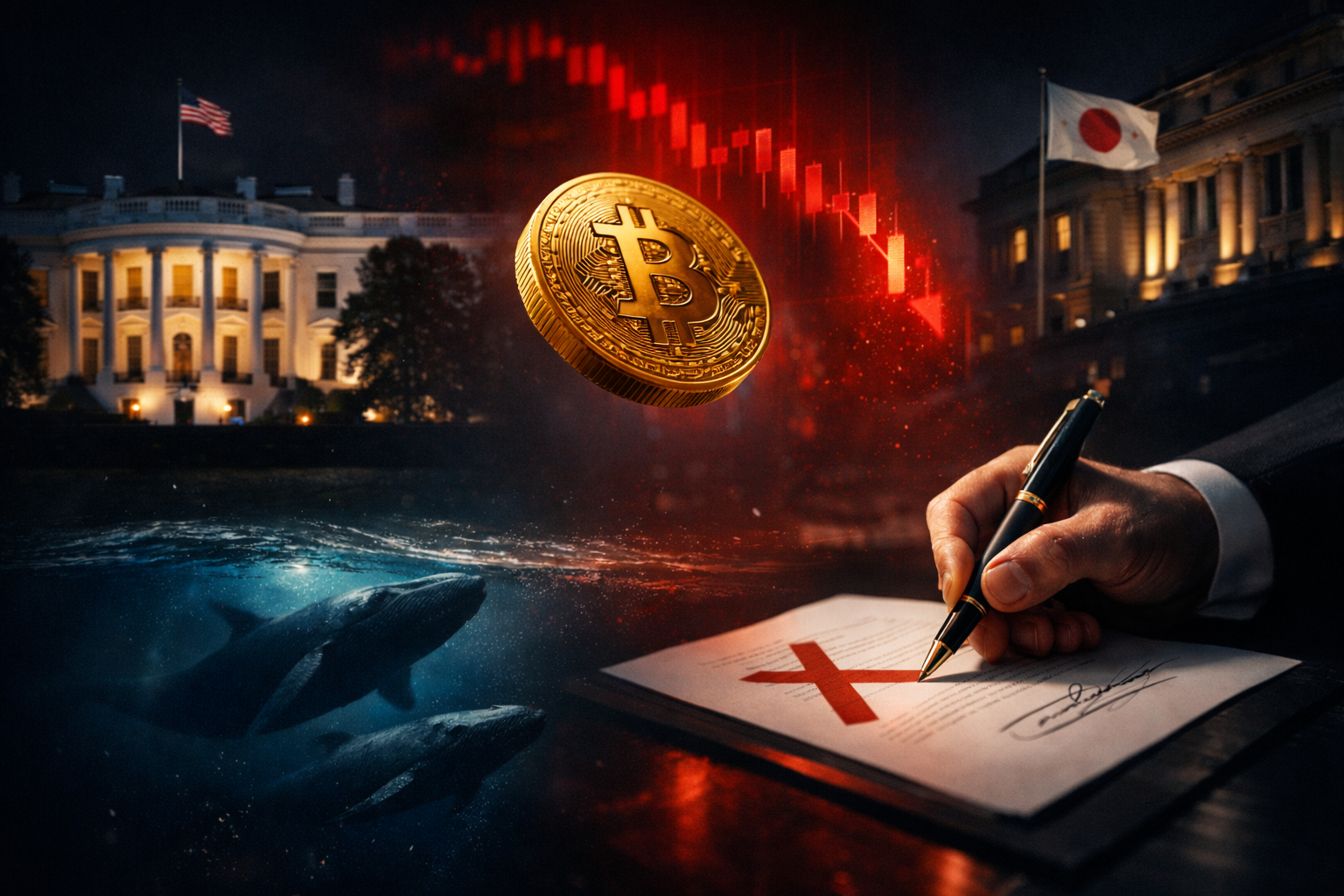 Bitcoin falls below $65,000: Mass liquidations and macro pressure.