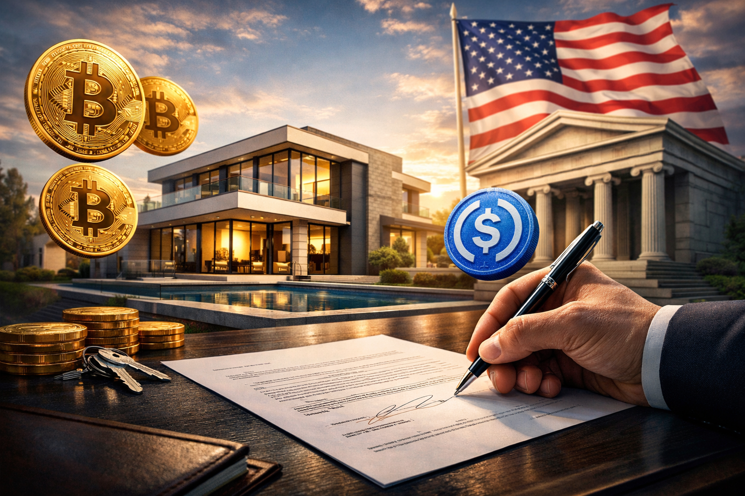 Как криптоaктивите започват да финансират жилища?!