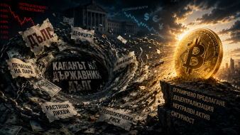 Капанът на държавния дълг: защо Bitcoin може да е решението