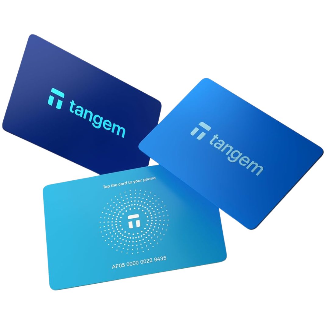 Electric Night Tangem Wallet with 3 cards - Pre-order