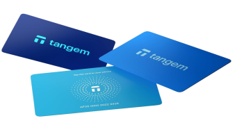 Electric Night Tangem Wallet with 3 cards - Pre-order